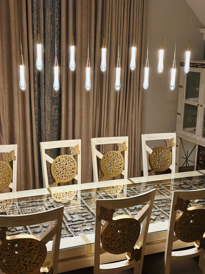 Amélie Golden Droplet Pendant Light