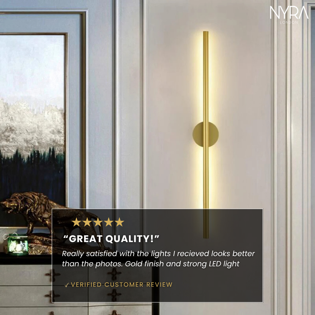 Elena Minimalist Linear Sconce