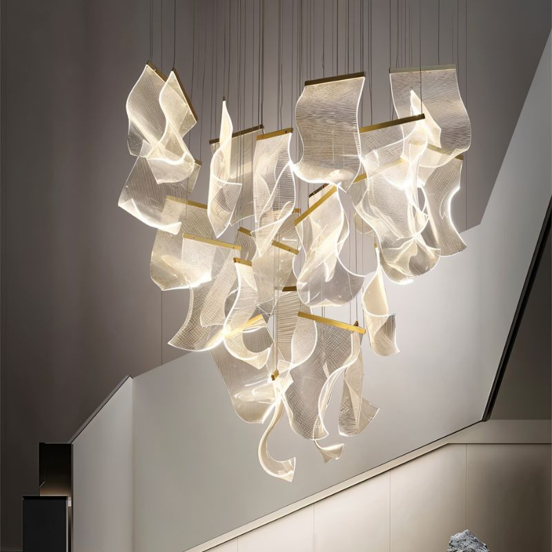 Margot Levya Veil Chandelier
