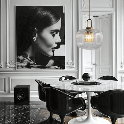 Amélie St Pauls Fluted Glass Pendant Light