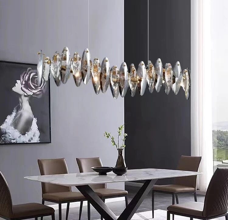 Elodie Crystal Leaf Nordic Luxury Chandelier