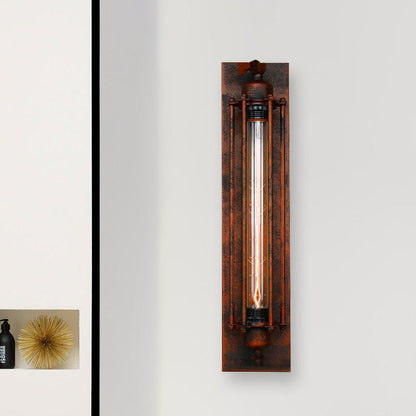 Luca Linear Wire Frame Wall Sconce