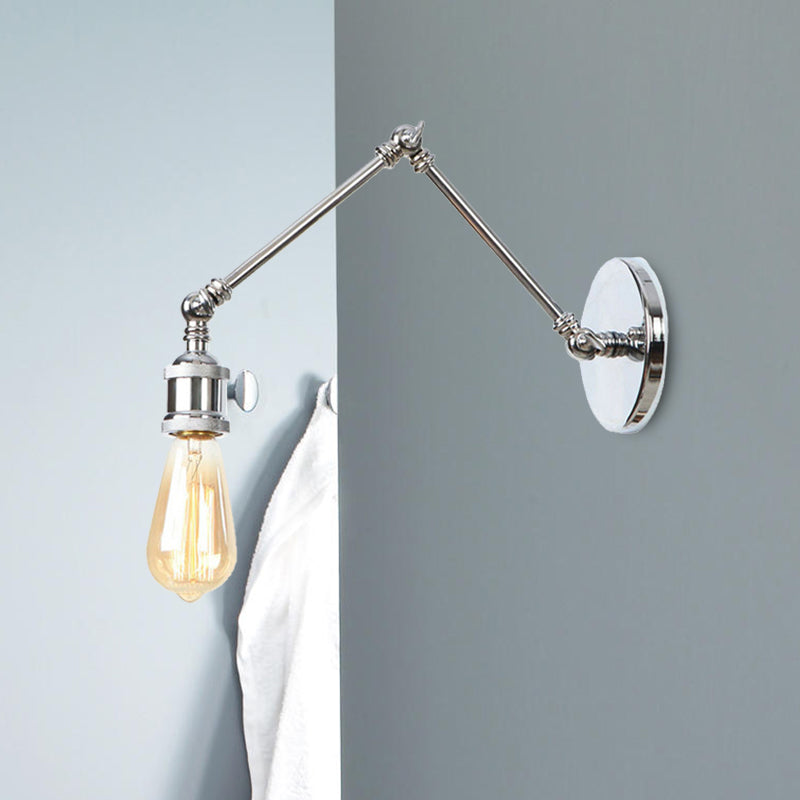 Alden Industrial Swing Arm Wall Sconce