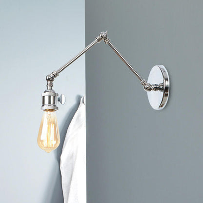 Alden Industrial Swing Arm Wall Sconce