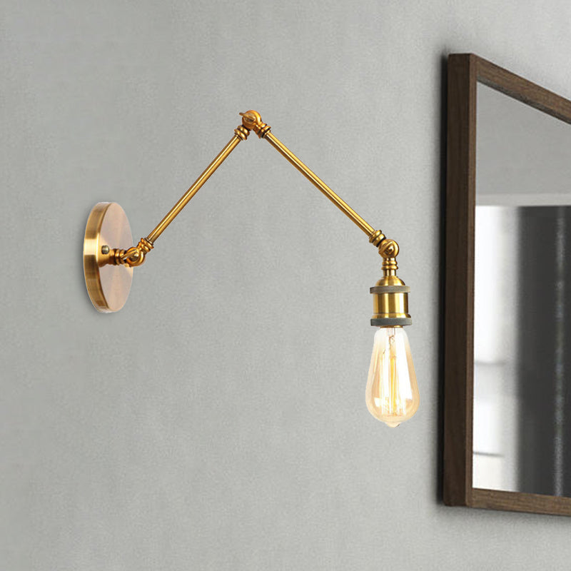 Alden Industrial Swing Arm Wall Sconce