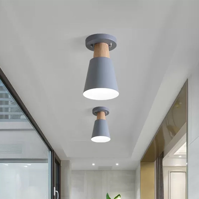 Élodie Modern Conic Semi Flush Ceiling Light