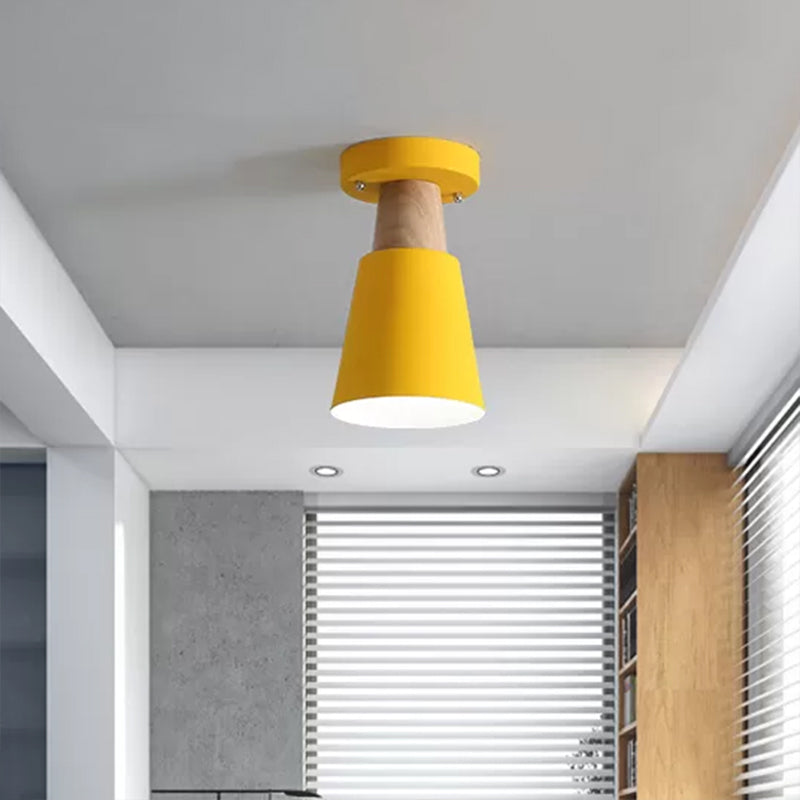 Élodie Modern Conic Semi Flush Ceiling Light