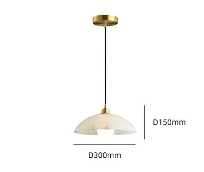 Sophie Inigo Marble Alabaster Pendant Light