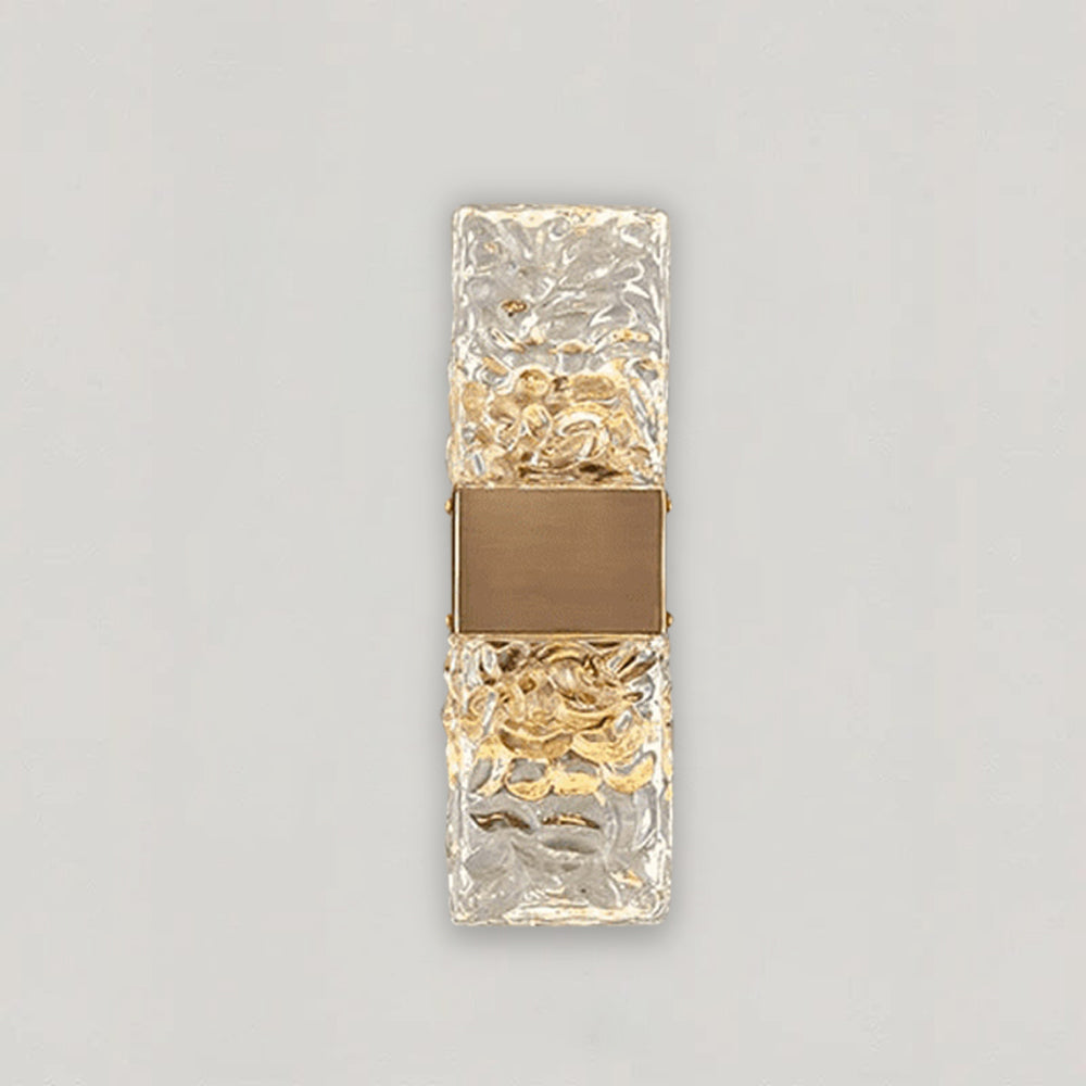 Clara Crossover Crystal Sconce