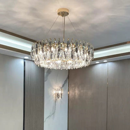 Amélie Crown Crystal Crossover Chandelier