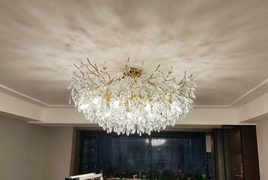 Noémie Waterdrop Luxury Crystal Chandelier