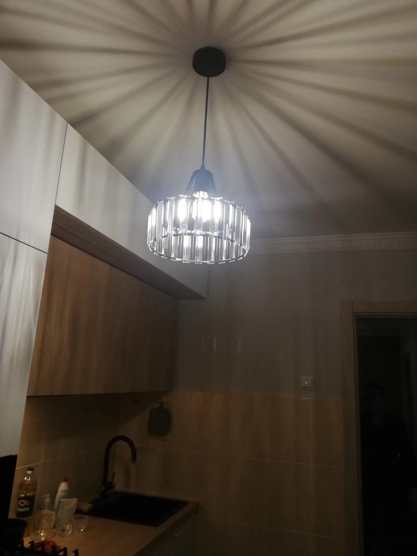Vivienne Prismatic Crystal Pendant