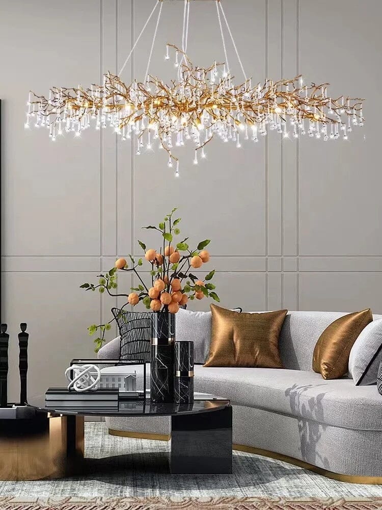 Noémie Waterdrop Luxury Crystal Chandelier