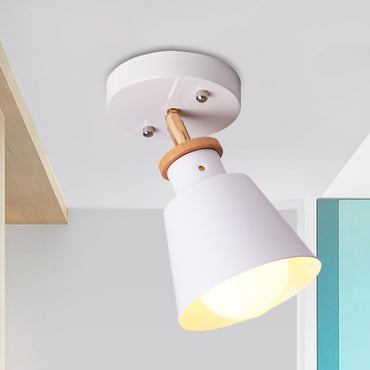 Chloé Minimalist Conical Semi Flush Ceiling Light