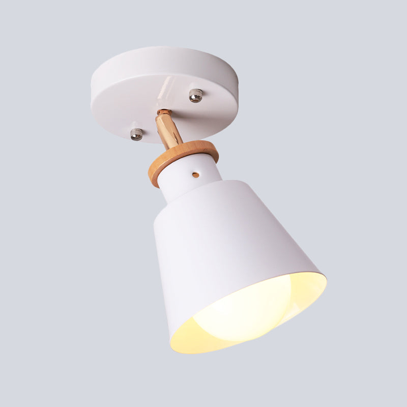 Chloé Minimalist Conical Semi Flush Ceiling Light