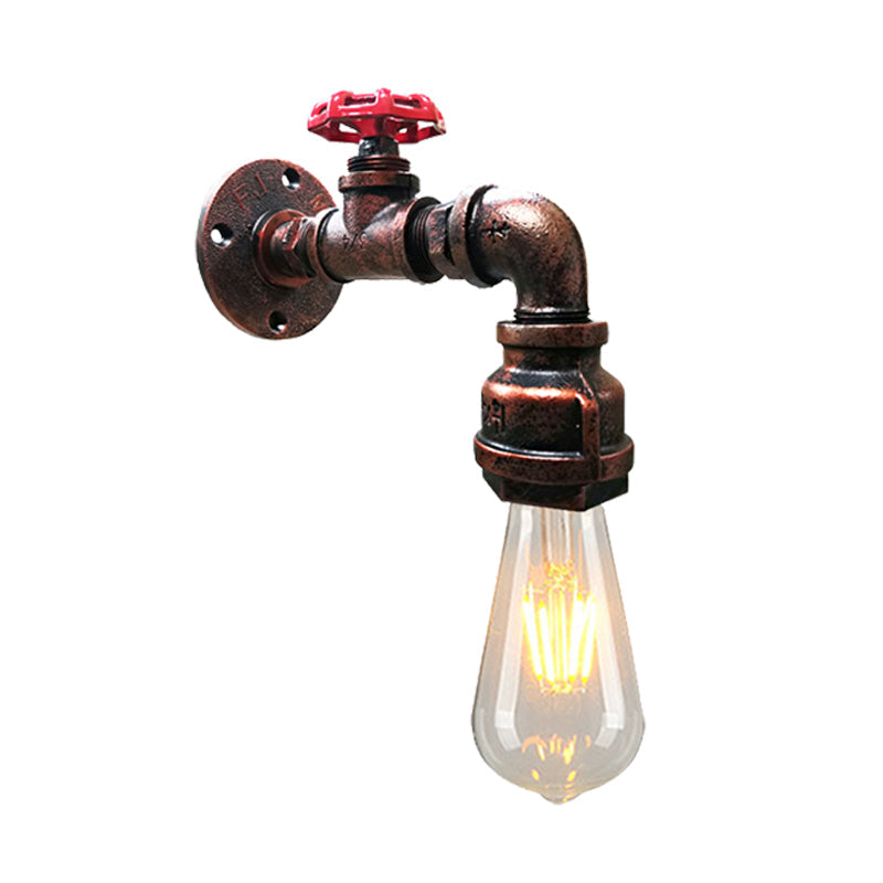 Axel Industrial Water Pipe Wall Sconce