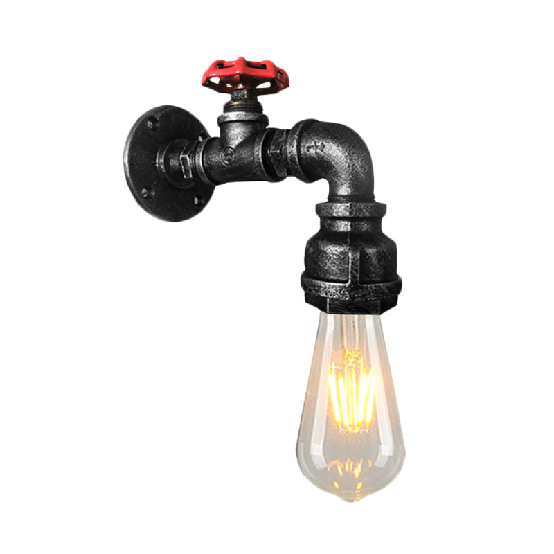 Axel Industrial Water Pipe Wall Sconce
