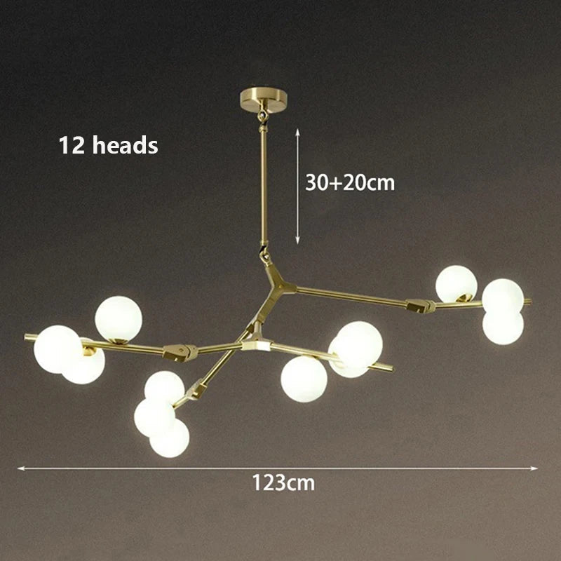 Juliette Modern Ceiling Chandelier Pendant Light
