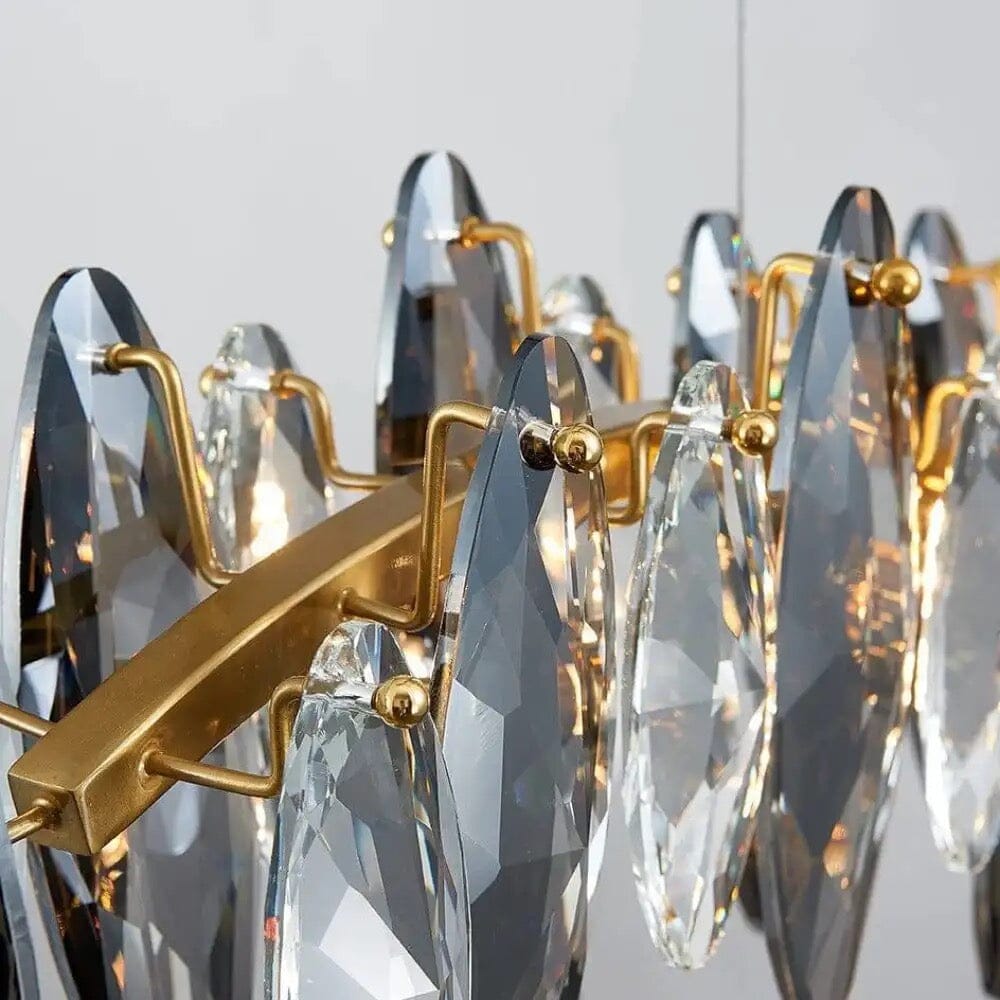 Elodie Crystal Leaf Nordic Luxury Chandelier