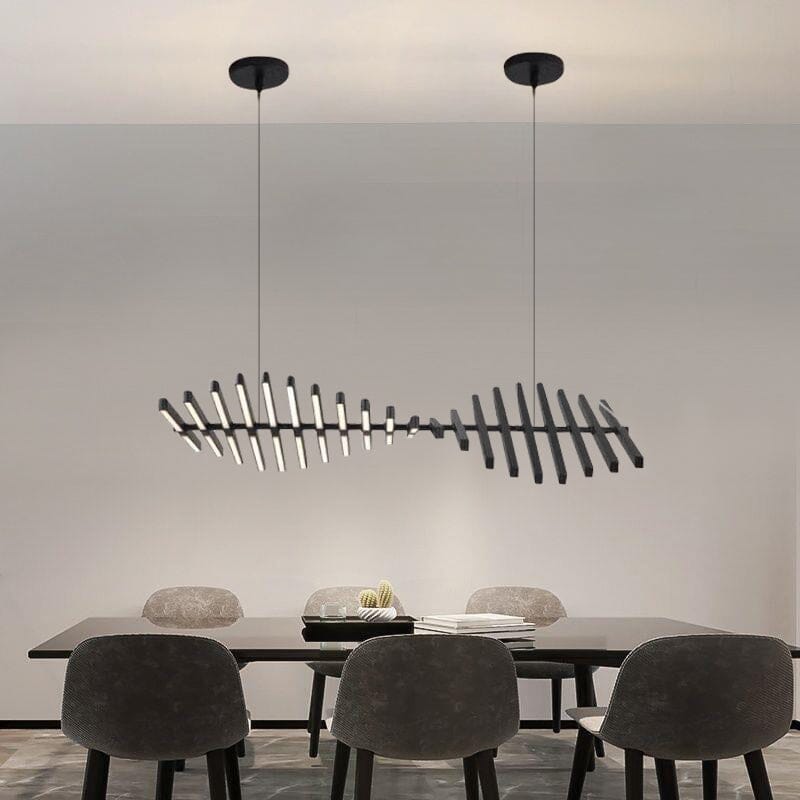 Sophie Geometric Fishbone Chandelier