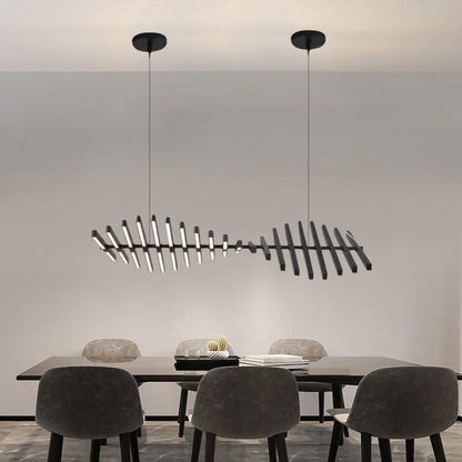 Sophie Geometric Fishbone Chandelier