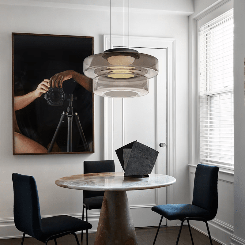 Juliette Scandinavian Glass Pendant Light