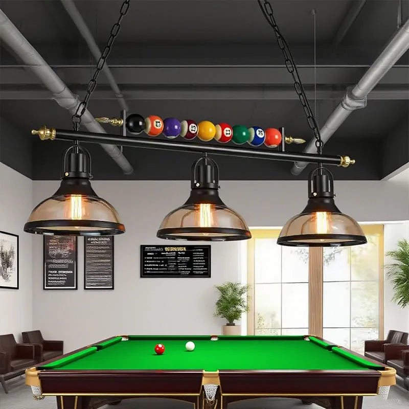 Sophie Nordic Retro Billiard Pendant LED Chandelier