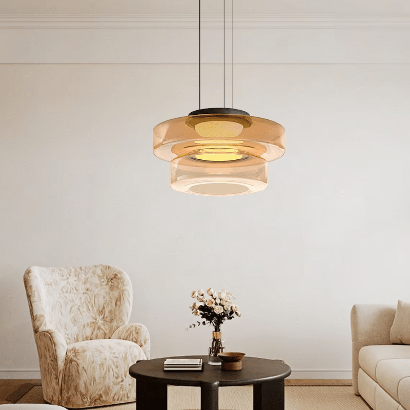 Juliette Scandinavian Glass Pendant Light