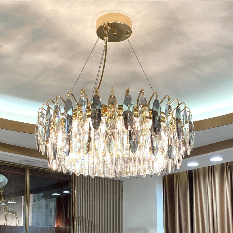 Amélie Crown Crystal Crossover Chandelier
