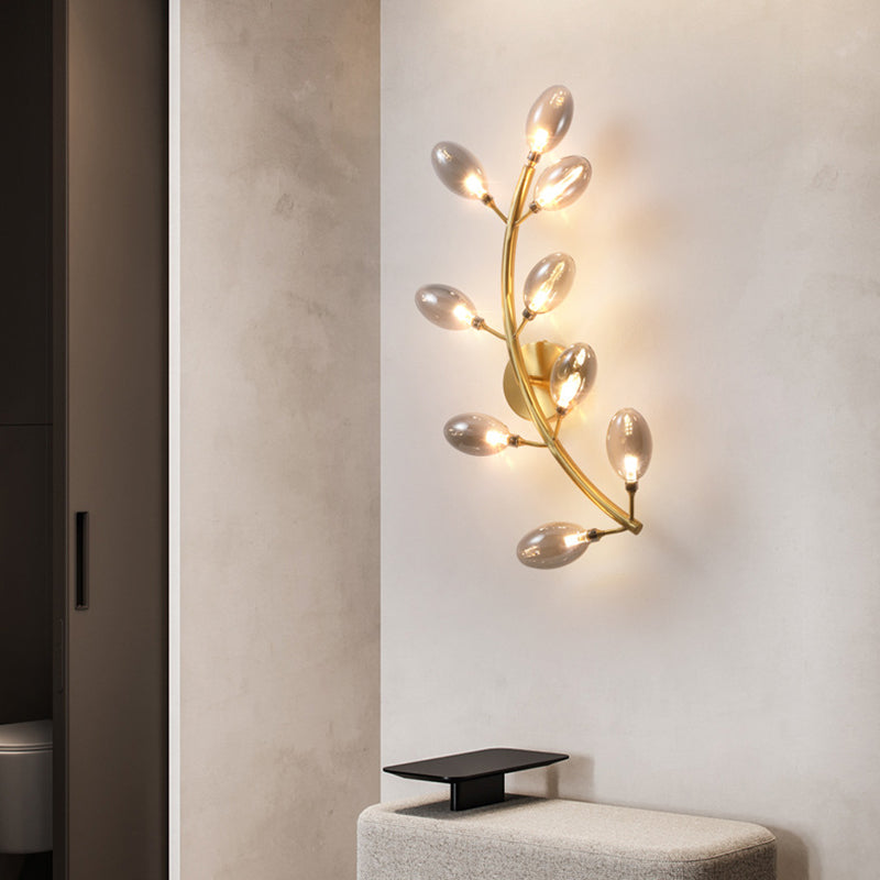 Geneviève Gold Grape Cluster Wall Light Sconce