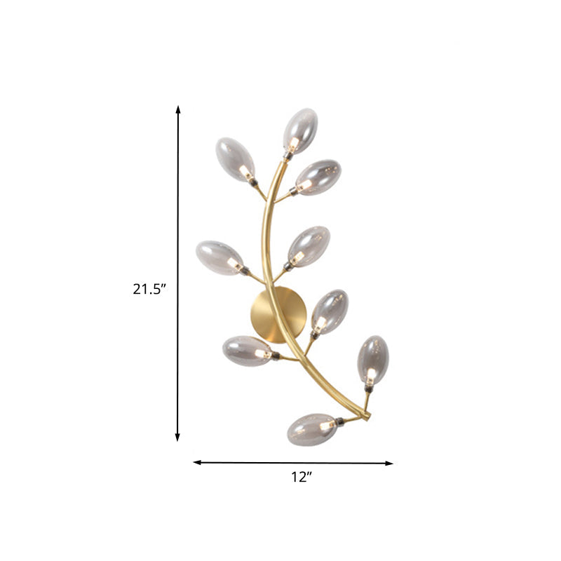 Geneviève Gold Grape Cluster Wall Light Sconce