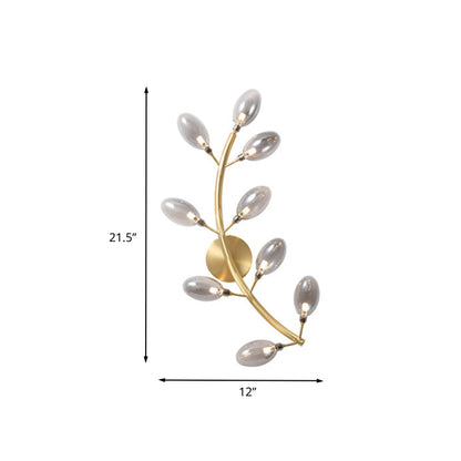 Geneviève Gold Grape Cluster Wall Light Sconce