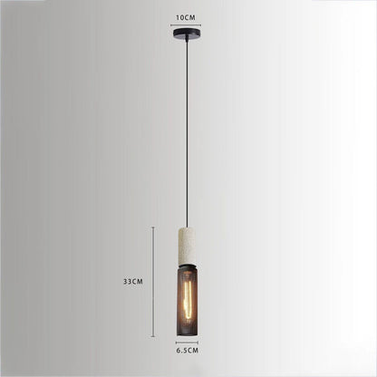 Amélie Industrial Cement Pendant Light