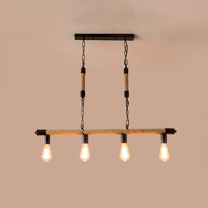 Éloïse Rope Industrial Pendant Chandelier Light