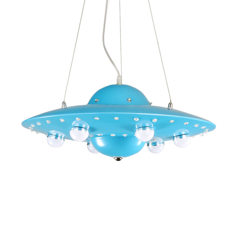Mathilde Nordic Flying Saucer LED Pendant Light for Kids