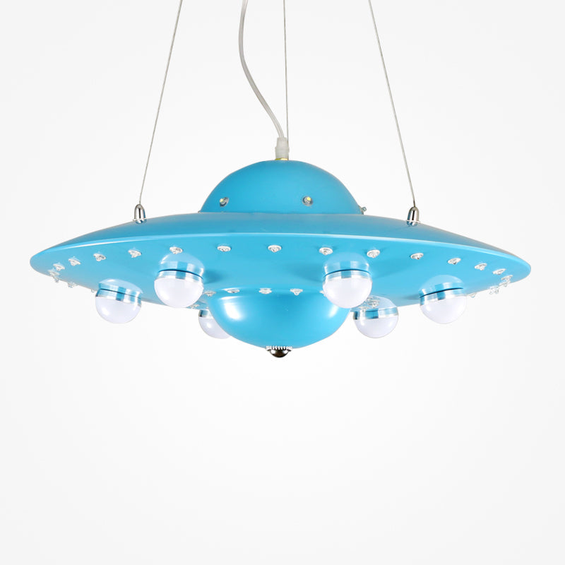 Mathilde Nordic Flying Saucer LED Pendant Light for Kids