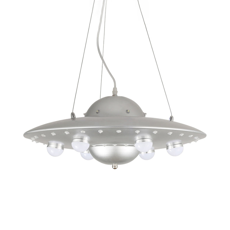 Mathilde Nordic Flying Saucer LED Pendant Light for Kids