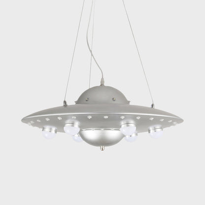 Mathilde Nordic Flying Saucer LED Pendant Light for Kids
