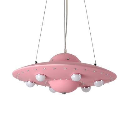Mathilde Nordic Flying Saucer LED Pendant Light for Kids