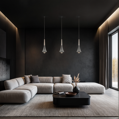 Sophie Minimalist Water Drop LED Pendant