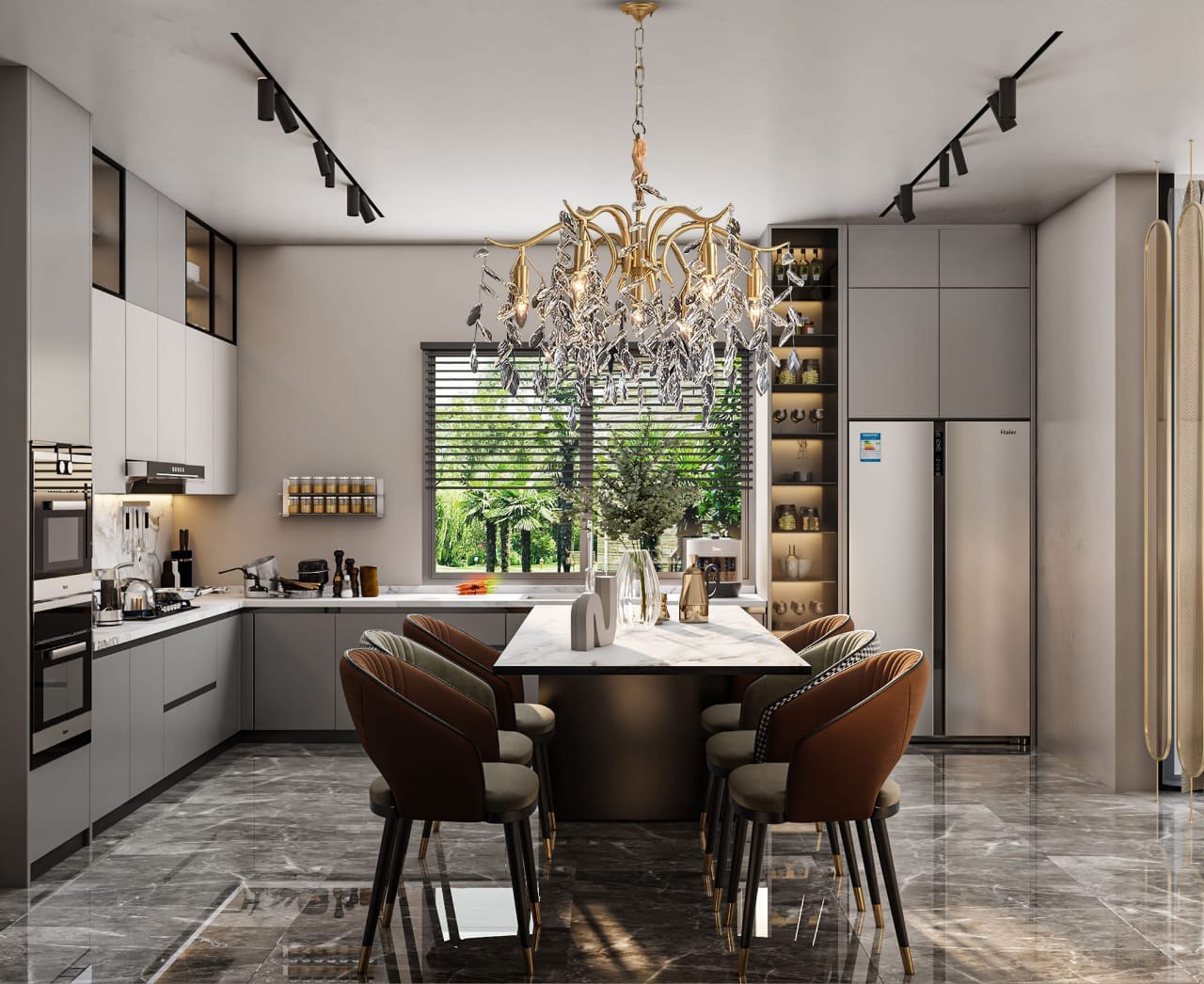 Amélie Waltz Crystal Chandelier