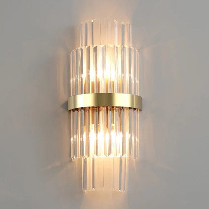 Isabelle Orion Handcrafted Crystal Wall Lamp