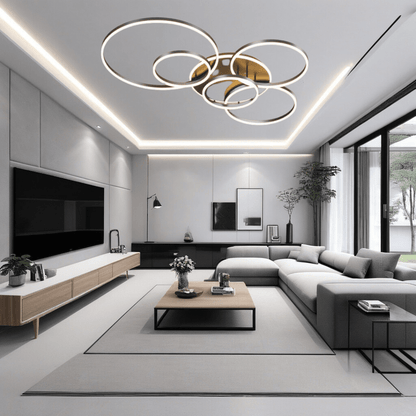 Sylvie Modern Ripple Pendant Light