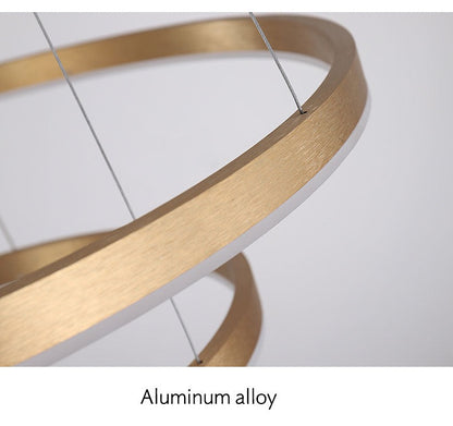 Elodie Circular Luna Chandelier