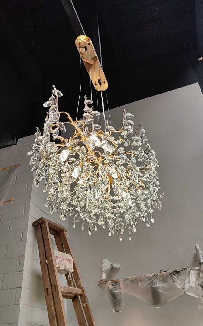 Noémie Waterdrop Luxury Crystal Chandelier