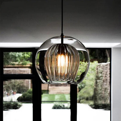 Isabella Interconnected Bubble Glass Pendant