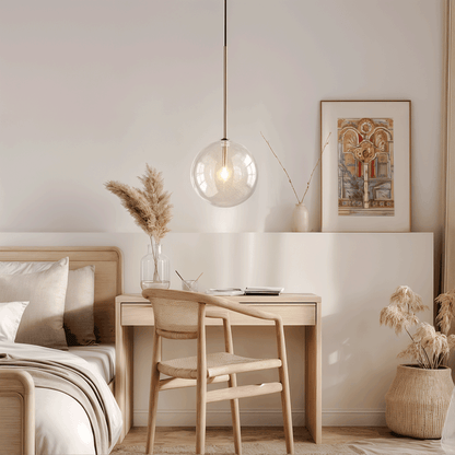 Elodie Scandinavian Glass Ball Pendant