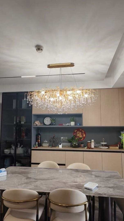 Noémie Waterdrop Luxury Crystal Chandelier