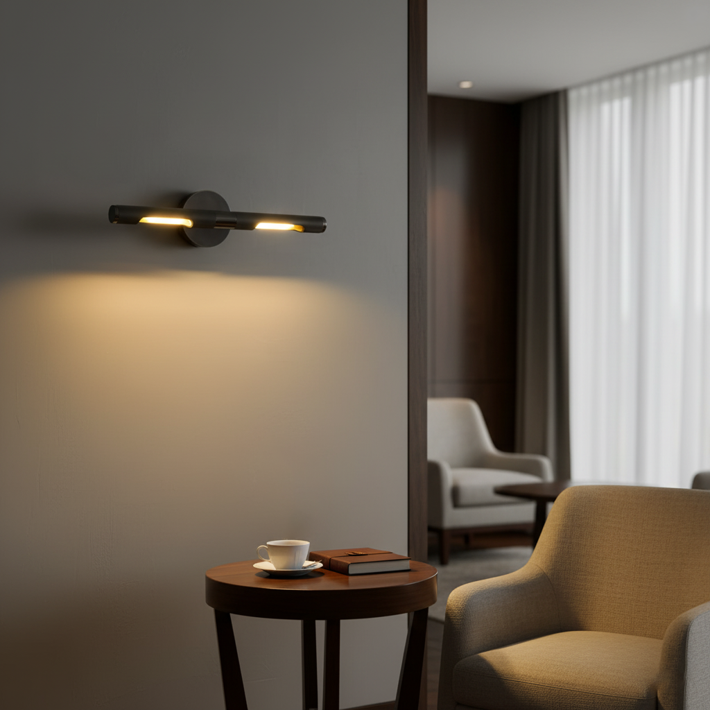 Émile Anvers Picture Wall Lamp with Brass Finish
