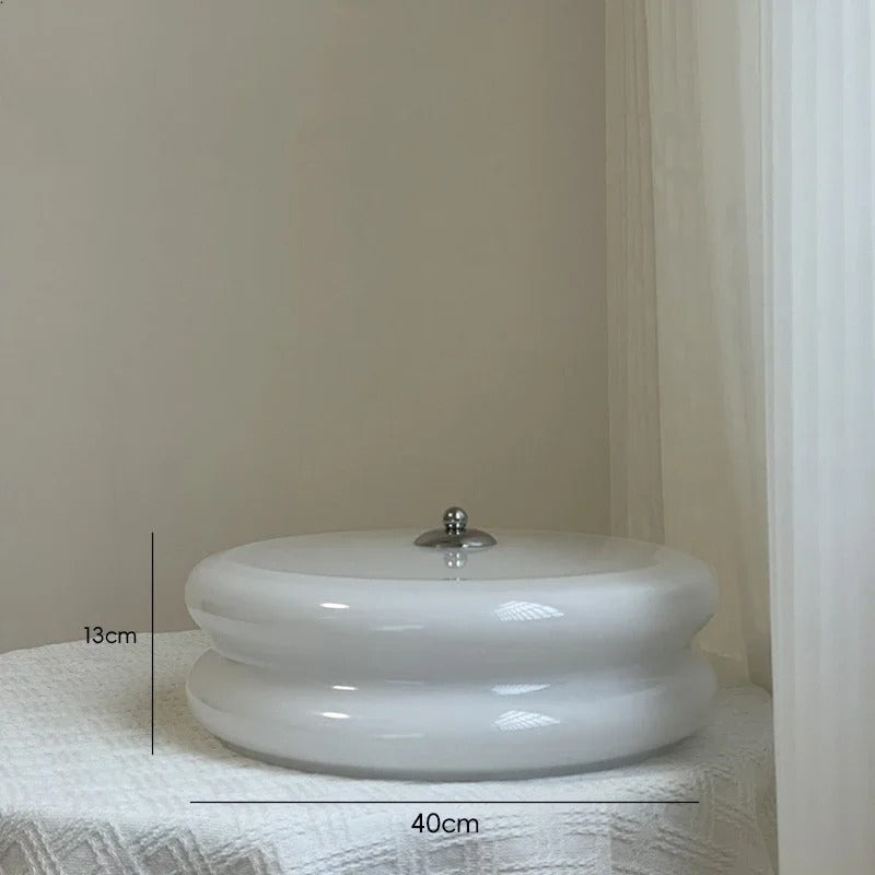 Astrid Modern Frosted Art Glass Sconce